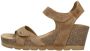 Panama Jack VILA B3 VELOUR Volwassenen Sandalen met hakDames Sandalen Taupe - Thumbnail 4