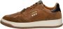 Pantofola d'Oro Sirmione Low Sneakers Leren Sneaker Heren Cognac - Thumbnail 2