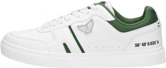 PME Legend Sneakers Craftler Sportsleather Ripstop White Green(PBO2203160 901 ) - Foto 2