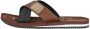 PME Legend Bruine Lichtgewicht Denim Slipper Haig Brown Heren - Thumbnail 4