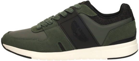 PME Legend Groene Sneaker met Gewatteerd Voetbed Green Heren