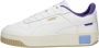 PUMA Carina Street Sportschoen Dames Wit blauw - Thumbnail 2