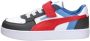 Puma Caven 2.0 Block sneakers wit rood blauw Jongens Meisjes Imitatieleer 32 - Thumbnail 3