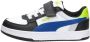 Puma Caven 2.0 Block sneakers wit blauw groen Jongens Meisjes Imitatieleer 29 - Thumbnail 3