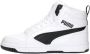 Puma Rebound V6 Sneakers Dames white black shadow grey maat: 40.5 beschikbare maaten:36 37.5 38.5 37 39 40.5 - Thumbnail 4