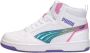 Puma rebound V6 mid bouncy sky jr. sneakers wit - Thumbnail 2