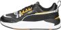 PUMA X-Ray Safari Dames Sneakers Black Saffron Mineral Yellow White - Thumbnail 2