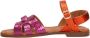 RED-RAG Sandalen Dames 79666 Maat: 37 Materiaal: Leer Kleur: Oranje - Thumbnail 3