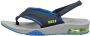 Reef Kid's Little Fanning Sandalen maat 11K 12K blauw - Thumbnail 2