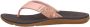 Reef Santa Ana Slippers Dames Zwart dessin 37+ - Thumbnail 3