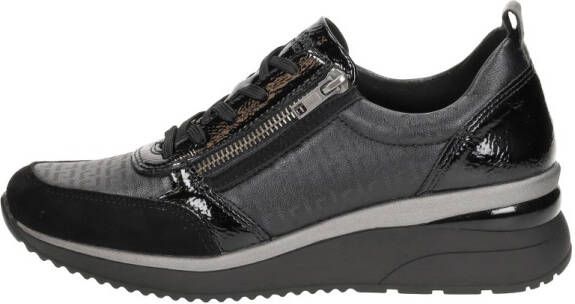 Remonte Sneakers Laag Veterschoenen Laag zwart