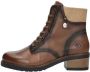 Remonte Stoere Bruine Veterboot voor Dames Bruin Dames - Thumbnail 2