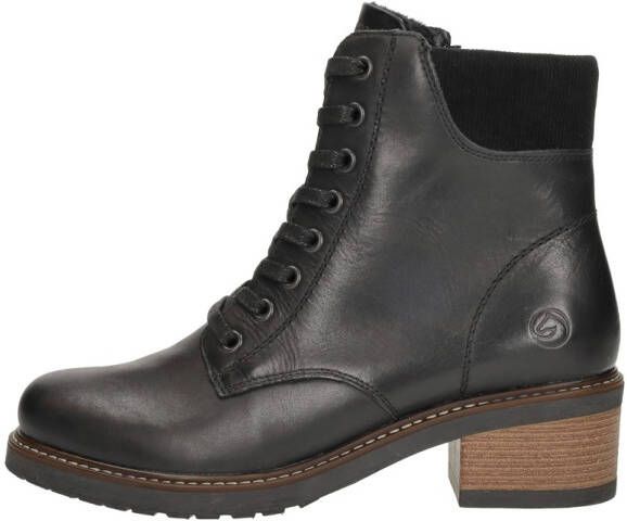 Remonte Veterschoenen Hak Veterschoenen Hak zwart