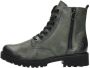 Remonte Groene leren veterschoenen Green Dames - Thumbnail 2