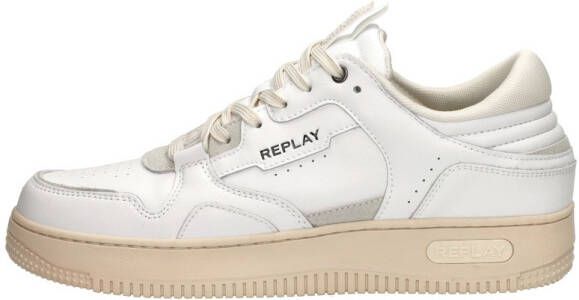 Replay Epic Man Base Sneakers Laag wit