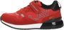 Replay SHOOT JR-1 suède sneakers rood Jongens Suede Logo 28 - Thumbnail 3