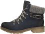 Rieker Winterlaarsjes winterlaarzen veterschoenen met gebreide rand en -tex - Thumbnail 2