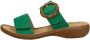 Rieker Groene Zomer Slipper met Gesp Green Dames - Thumbnail 3