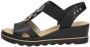 Rieker Elegante Comfortabele Sandalette Bruin Gesp Multicolor Dames - Thumbnail 4