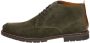 Rieker Veterschoenen groen Suede - Thumbnail 2