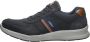 Rieker Comfortabele Blauwe Sneakers met Bruine Accenten Grijs Heren - Thumbnail 2