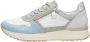 Rieker Comfortabele leren sneaker met blauwe accenten Blue Dames - Thumbnail 2