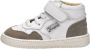 Shoesme Bn24s008 Hoge sneakers Leren Sneaker Wit - Thumbnail 3