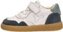 Shoesme Baby Babysneakers White Dark Blue Leer - Thumbnail 2