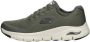 Skechers Groene Textiel Wasbare Sneaker met Arch Fit en AirCooled Memory Foam Groen Heren - Thumbnail 3