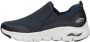 Skechers Elastische lage top sneakers Arch FIT Banlin Blauw Heren - Thumbnail 2