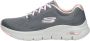 Skechers Arch Fit Big Appeal Dames Sneakers Grey Pink - Thumbnail 2