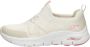 Skechers Arch Fit Modern Rhythm Instapper Vrouwen Beige Maat - Thumbnail 3