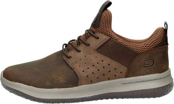 Skechers Classic Fit Sneaker Heren Bruin