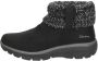 Skechers Easy Going Cozy Weather 167401-BLK Vrouwen Zwart Laarzen Sneeuw laarzen - Thumbnail 2