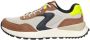 Skechers Fury Lace Low 183265 NTGY Grijs Wit - Thumbnail 2