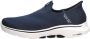 Skechers Go Walk 7 Easy On 2 Heren Instappers Donkerblauw - Thumbnail 3