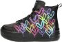 Skechers Hyperlift Love Daze Meisjes Sneakers Zwart Multicolour - Thumbnail 2