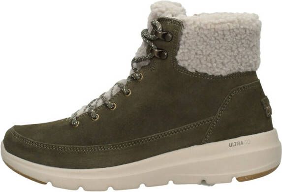 Skechers Groene Comfortabele Veterschoen met Aircooled GogaMat Binnenzool Groen Dames - Foto 4