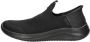 Skechers Jongens Sneakers Slip-ins: Ultra Flex 3.0 Smooth Step Zwart Jongens Schoenen - Thumbnail 3