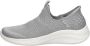 Skechers Ultra Flex 3.0M Smooth Step Dames Instappers Lichtgrijs - Thumbnail 3