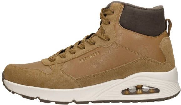 Skechers Sneakers Hoog Middel Bruin