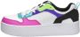 Skechers Court High sneakers wit roze zwart Meisjes Imitatieleer Meerkleurig 30 - Thumbnail 4