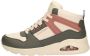 Skechers Uno-High Regards Dames Sneakers Crème Multicolour - Thumbnail 3