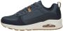 Skechers Uno Layover Sneaker Sneakers Heren Blauw - Thumbnail 3