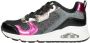 Skechers Uno sneakers zwart Textiel 42201 Dames - Thumbnail 3