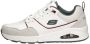 Skechers Retro One Sneaker met Air-Cooled Memoryfoam White Heren - Thumbnail 3