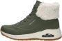 Skechers Uno Rugged Fall Air Dames Laarzen Olijfgroen - Thumbnail 3