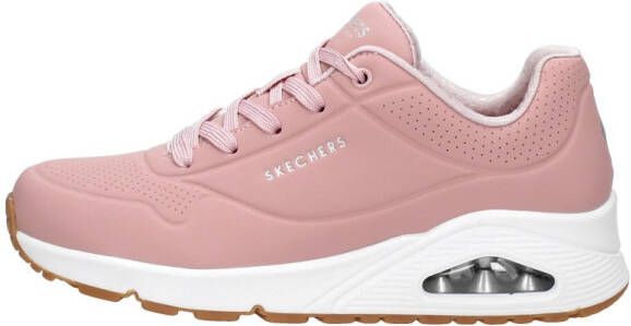 Skechers Uno Stand On Air Dames Sneakers Lichtroze - Foto 3