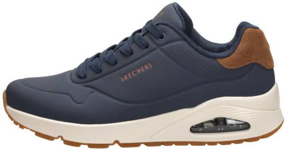 Skechers Sportieve en Elegante Wandelschoenen Blue Heren