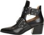 Steve Madden Grazia Enkellaarsjes Enkelboots Dames Zwart - Thumbnail 3